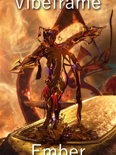 Ember: Vibeframe! Hot or not? #fyp #Warframe #gaming #warframetiktok #warframecommunity #WFCC #guide