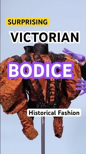 Victorian Fashion Is Not What You Think! 💡 Bold Leg of Mutton Sleeves & Sequins