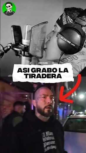 Así Grabó la Tiradera Velorios Santa Fe Klan #dharius #ckan