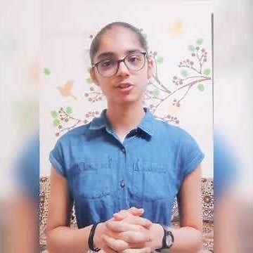 Speech on "My Role Model" by Janvi Panchal