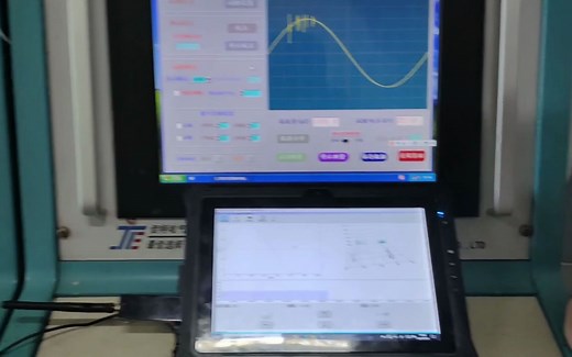开关柜局部放电设备实时PRPS，PRPD图谱演示，故障在线诊断