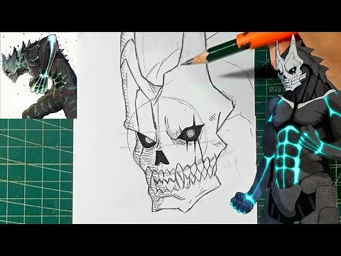 How to draw Kaiju No 8 Kafka Hibino - Step by Step Easy
