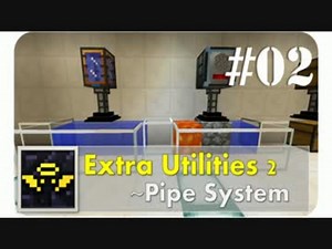 [Minecraft] Extra Utilities 2 解説 part2 ～アイテム輸送システム～