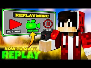 Make Cool Replay And Cinematic🤩 In Minecraft PE 1.21+