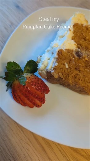 Still need a dessert for Thanksgiving? This Pumpkin Cake had guests running for seconds and asking for a portion to take home! One even said, "I didn't know I'd like a pumpkin cake, but this is good!" Surprisingly it was easy to make! Save this recipe, so you can wow your loved ones too. Fluffy Pumpkin Cake Recipe: 1 cup oil ¾ cup brown sugar (for sweeter version ¾ cup) ¾ cup granulated sugar 4 eggs 1 tsp vanilla 2 ¼ cups flour 2 tsp baking powder 1 tsp baking soda ½ tsp salt 3 tsp cinnamon 1 ts