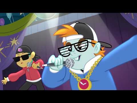[MLM] My Little Pony :Equestria Girls Rainbow Rocks | Snips And Snails Rap(HD)