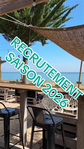 L’Atypique ☀️bar de plage situé sur l’île d’Oléron (17) cherche plusieurs personnes pour la saison 2026 🥳 > Avril à septembre (6mois) > Juillet à septembre (3mois) Postes polyvalents // exemples de missions: - faire des cafés, des cocktails 🍹 - faire la plonge 🧽 - faire des gaufres - cuire les steaks à burger 🍔 - couper les frites … 💌 Envoyez nous vos CV à latypique.oleron@gmail.com ¡¡ Attention nous ne proposons pas de logement !! #recrutement #saison #été #job #plage @France Travail @Emma