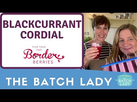 How to make Blackcurrant Cordial