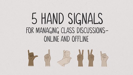 27 reactions · 23 shares | Check out some ways that hand signals can help class discussions be more equitable and inclusive, and reduce interruptions. | Edutopia | Facebook
