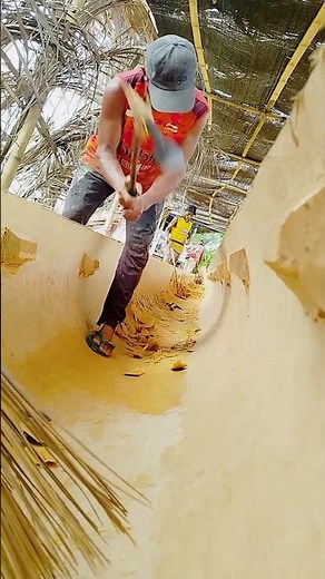 Formation of the boat hull.#boatbuilding #woodworking #craftmanship