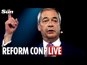 LIVE: Farage speaks at Reform press conference in London