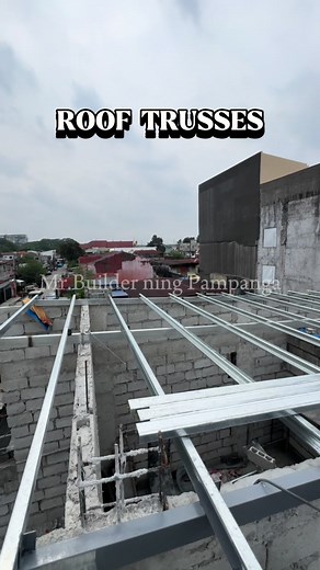Roof trusses installation