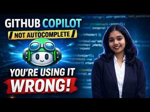 GitHub Copilot Is Not Autocomplete — You're Using It Wrong #aididthatbro