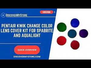 Pentair 650019 Kwik Change Color Lens Cover Replacement Kit SpaBrite AquaLight Pool and Spa Light
