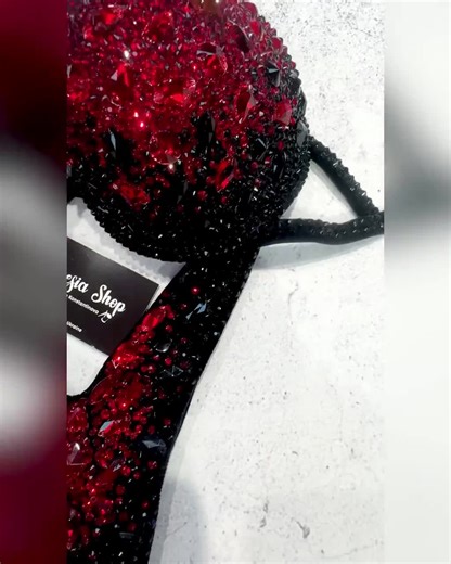 Competition Bikini Set - Neon Rhinestone Fitness - NPC - IFBB - WBFF - Posing Suit - Figure Bikini Set - Wellness Bikini - Fitness Bikini - Etsy