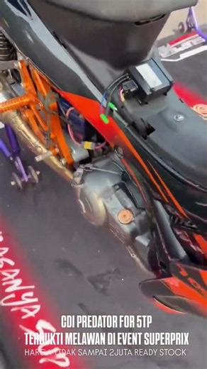 Creampie CP2 RX exhaust on a Jupiter 5TP by GDT Racing using a Predator CDI‼️
