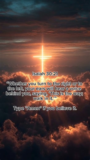 God Is Speaking to You Today 🙏 Isaiah 30:21 #BibleVerse#GodIsSpeaking#ChristianShorts