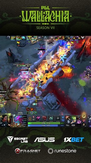 miCKe ULTRA KILL closes the game and secures victory for Liquid #pgl #wallachia #dota2