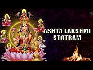 Ashta Lakshmi Stotram | Full HD Video with Lyrics | Lakshmi Devi Mantra