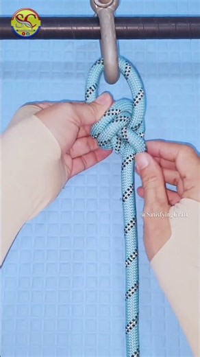 Knot rope tip diy at home 💡 Useful knot idea for you ep107