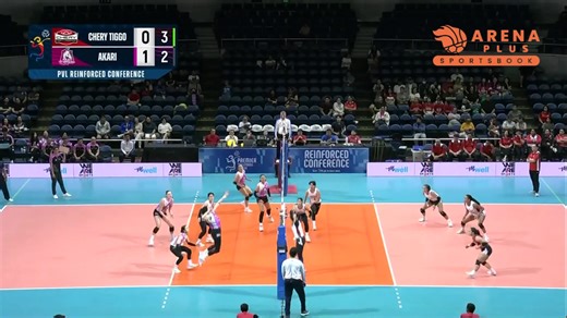 45K views · 165 reactions | Middle blocker Ced Domingo took center stage in Set 5, anchoring Akari's stunning 25-11, 22-25, 29-27, 17-25, 15-7 win over Chery Tiggo in the PVL Reinforced Conference. #ReadMore about it here  https://www.pvl.ph/news/domingo-jazareno-shine-as-akari-rolls-to-win-no-2  the highlights of the game right here  | Premier Volleyball League | Facebook
