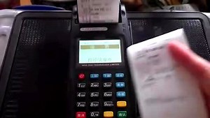 无线POS机使用演示