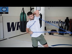 Full Wrestling-Fitness workout in 15 minutes with Dopamineo resistance bands