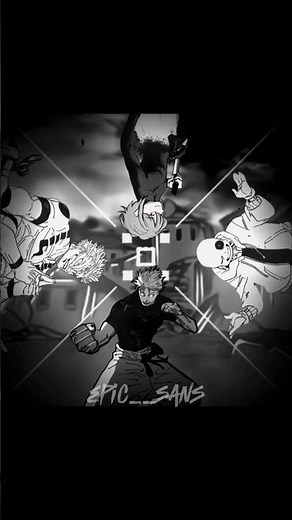 Gojo vs Sans part 2 | Sukuna vs chara #games #undertale #anime #jjk #gojo #sans #sukuna #chara #fpyシ