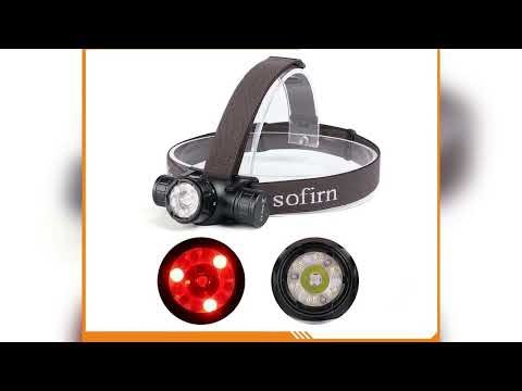 A must-have product #Sofirn HS21 Headlamp 2000lm Infrared Induction Torch 18650 USB C Rechargeable