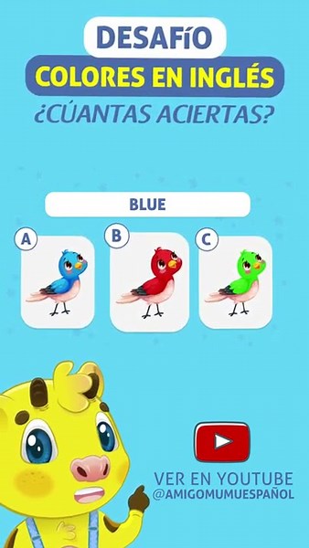 Los Colores en Inglés | Examen De Inglés | Inglés Para Niños