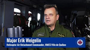 14K views · 291 reactions | Major Erik Weigelin is the commander of the helicopter air deatchment that is returning from Operation REASSURANCE after being deployed since July aboard the HMCS Ville de Québec. In this video, he talks about the replacement for the Sea King and what it's like to fly for the #RCAF. Learn how you can fly for the RCAF by visiting: ​https://www.canada.ca/en/department-national-defence/campaigns/in-demand-jobs.html | Royal Canadian Air Force | Facebook