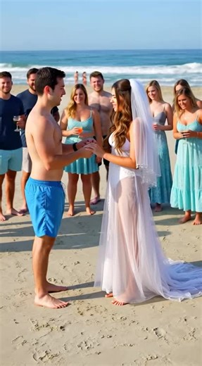 Bride's Dress Malfunction Causes Wedding Panic