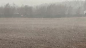 Some unusual weather in Cork today! Snow, rain, hail, sunshine! Here's some footage of the weather in Cloyne a little while ago. | Cork Safety Alerts