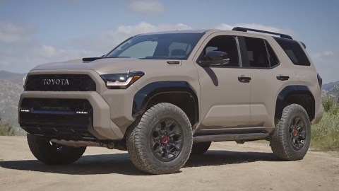 2025 Toyota 4Runner TRD Pro Exterior Design in Mudbath