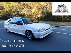 1991 Citroen BX 16V GTI the car with a Rally Spec Heart, Bertone Styling & Hydropneumatic Suspension