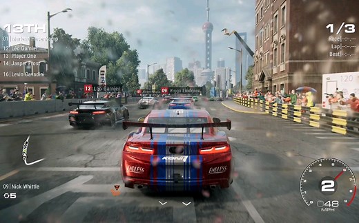 《GRID 2019》画质炸裂！超级还原的上海外滩赛道实测！