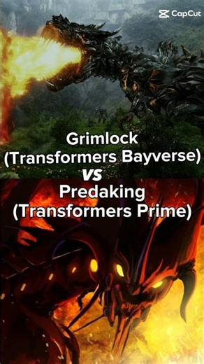 Grimlock vs Predaking #transformersageofextinction #transformersprime #grimlock #predaking #battle