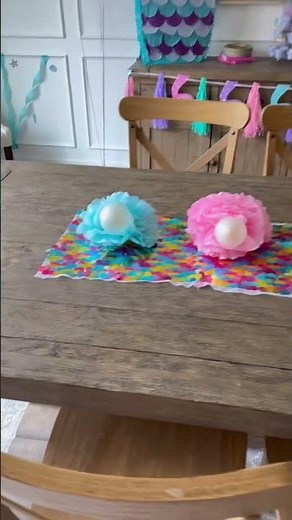 Mermaid Birthday Party 🧜‍♀️ #girlsbirthday #mermaidpartyideas #mermaiddecorations