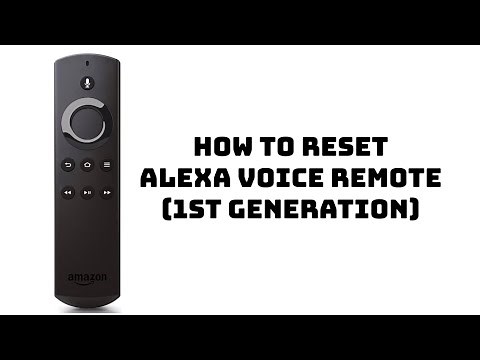 How to reset firestick remote 1st generation