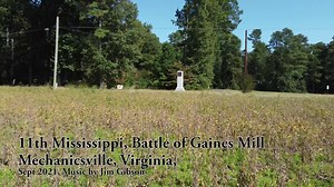 Remembering the brave southern American Mississippi soldiers who sacrificed their lives in defense of Richmond, VA at the battle of Gaines' Mill. The battle of Cold Harbor occured in nearly the same location almost 2 years later. Reference: https://www.hmdb.org/m.asp?m=174711 | Monuments Across Dixie