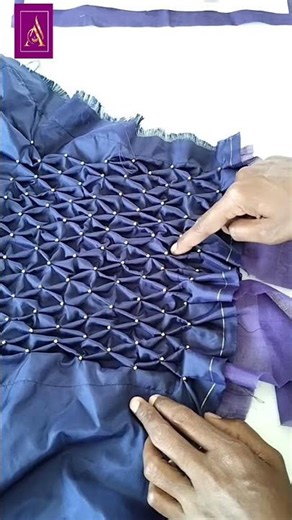 ✂️ Secret Smocking Tip! Avoid Wasted Fabric (English Tips) #shorts#atheinaafashions