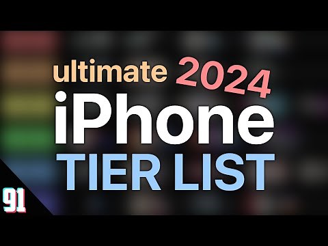 2024 iPhone Tier List - Ranking Every iPhone!