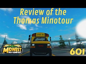 Review of the Thomas Minotour in Midwest Bus Company.