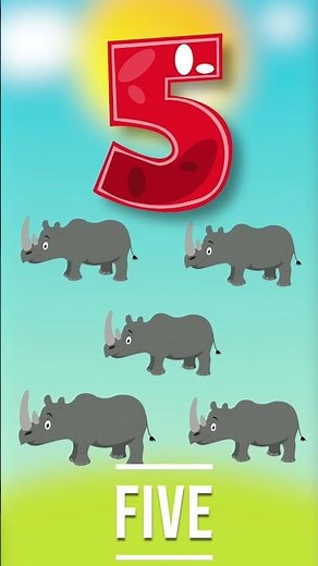 Five has arrived! Hi Kai | Learn Number 5 | Fun Counting for Kids! 5️⃣ | Numbers Song