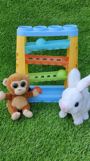 🏍️ Gentle Toy Motorcycle ASMR – Colorful Ball Drop & Calm Wooden Taps