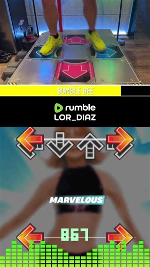 Bumble Bee by Bambee | #ddr #dancedancerevolution #stepmania #itgmania #shorts