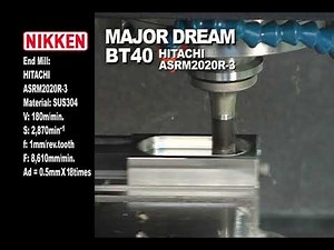 BT40 MDPE20 ヘリカル加工 SUS304