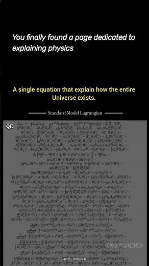 The formula that changed physics forever.