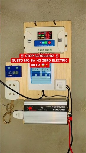 Huwag Bumili ng Solar Panel Hangga't 'Di Mo Nakikita 'To! 😱⚡ (DIY Solar Setup)