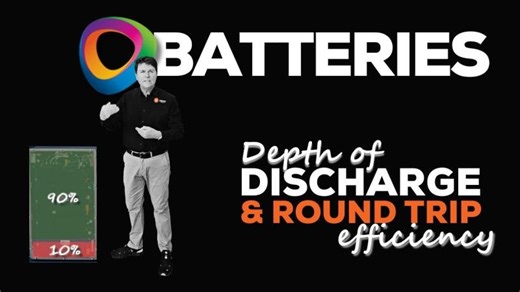 Understanding Solar Battery Depth of Discharge Round Trip Efficiency with Mark Becker | Daniel Renner